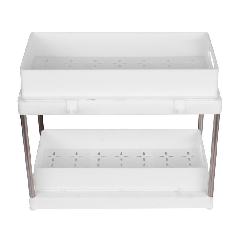 Doublelayer pullout storage rack Bothwinner