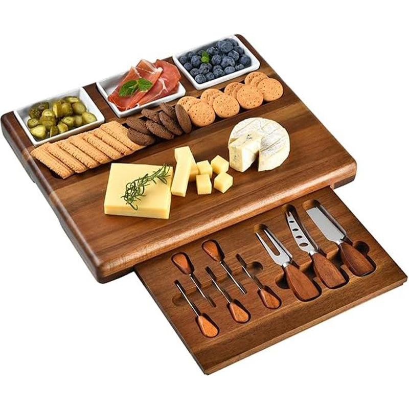 Acacia Cheese Board Set