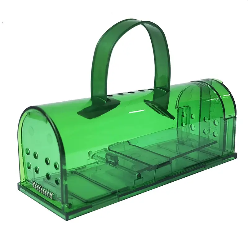 Portable plastic mousetrap