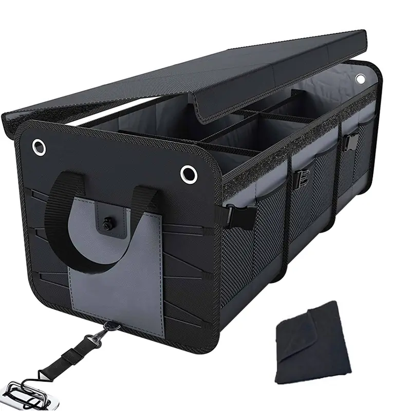 Foldable trunk storage box