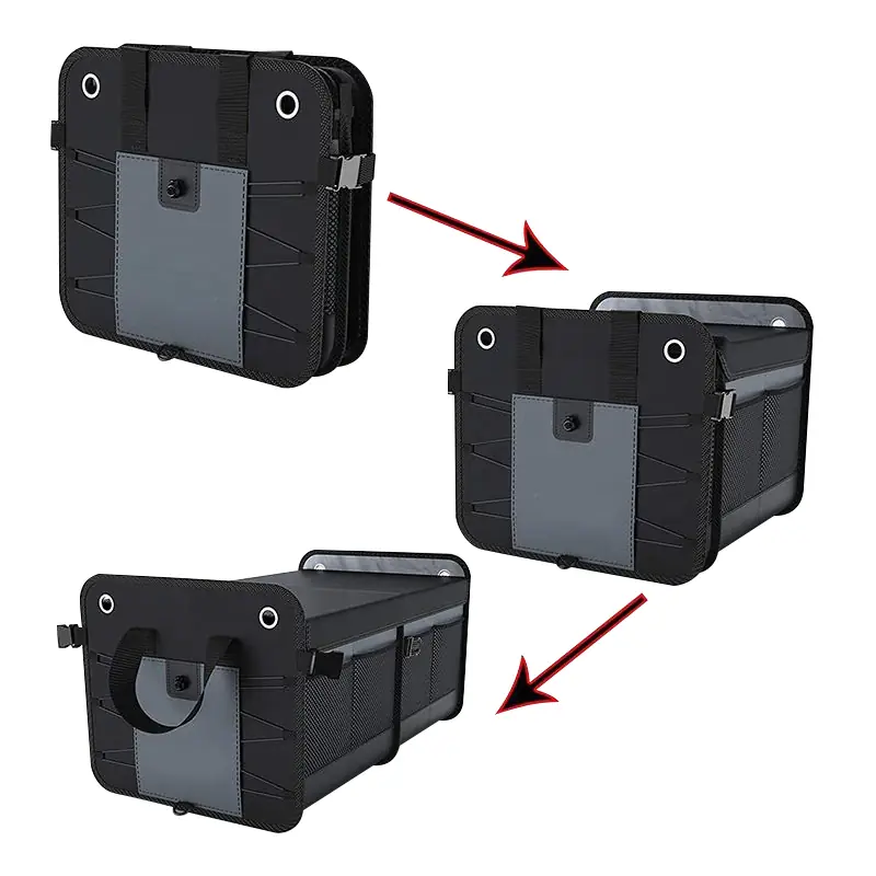 Foldable trunk storage box