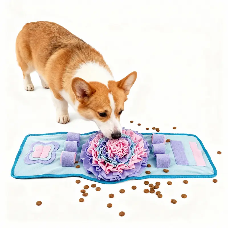 Pet sniffing pad hidden food toy