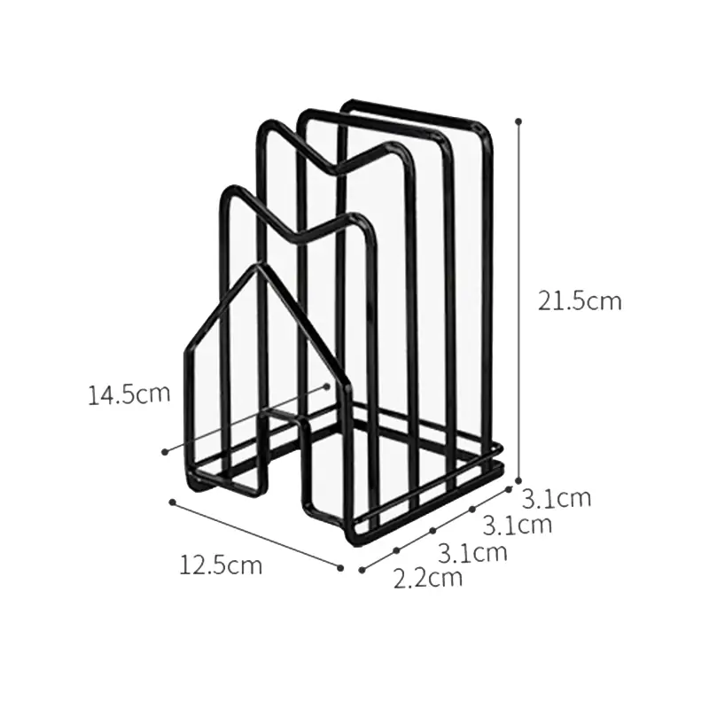 Vegetable board storage rack