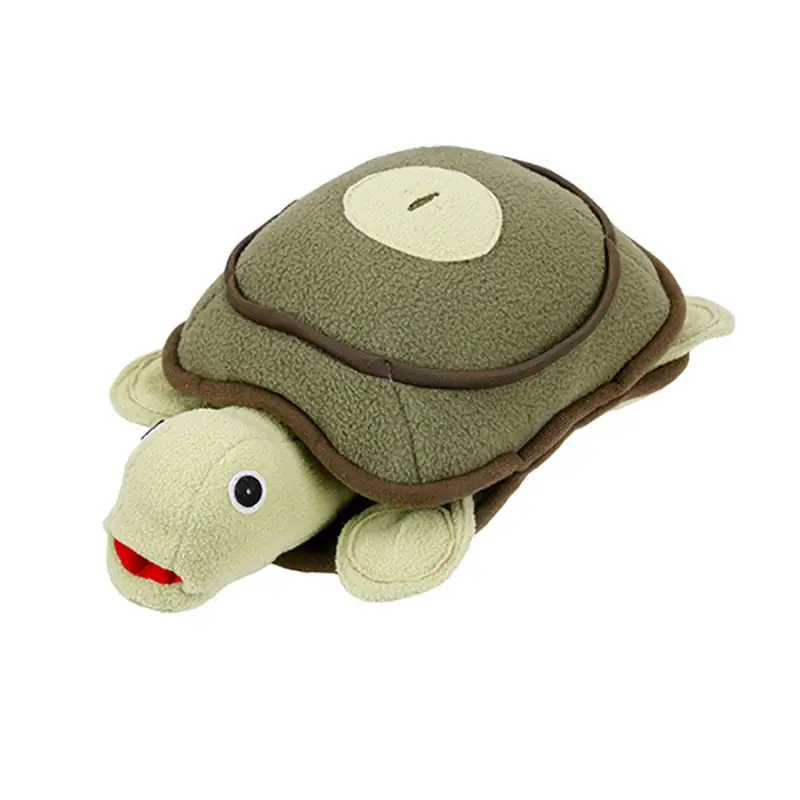 Plush Turtle Hidden Food Toy