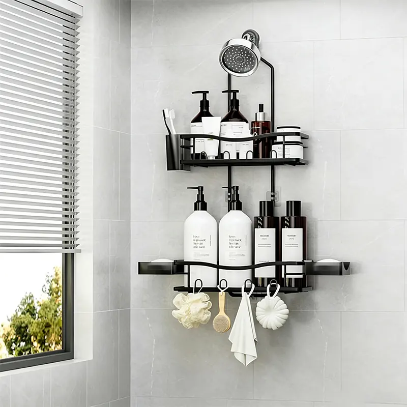 BW2405625(4) Bathroom Shower Storage Rack