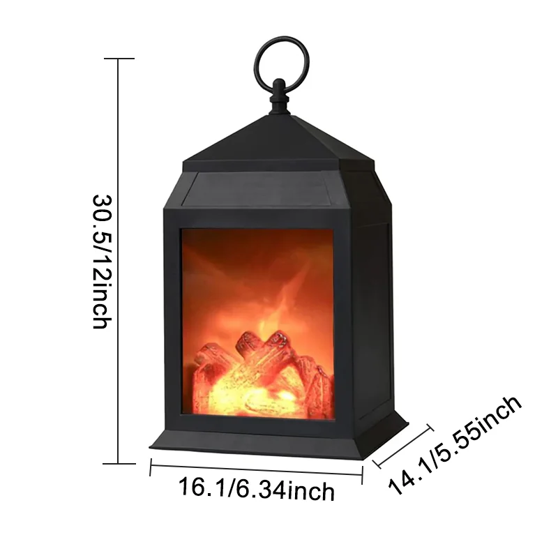LED fireplace light