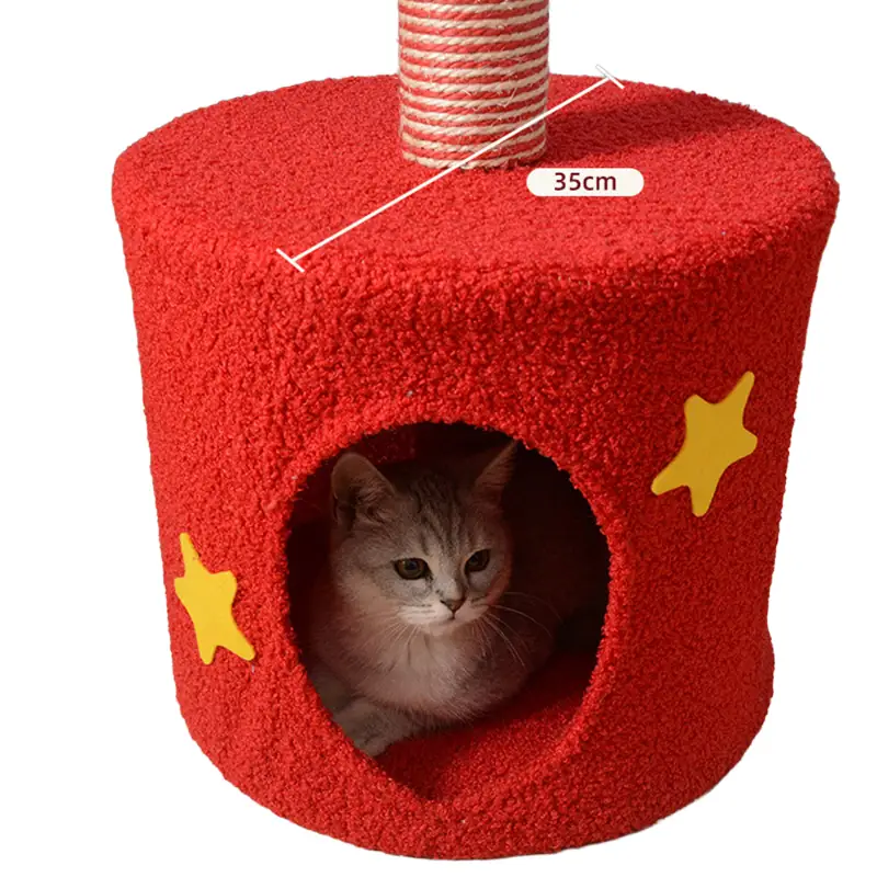 Christmas Tree Cat Nest